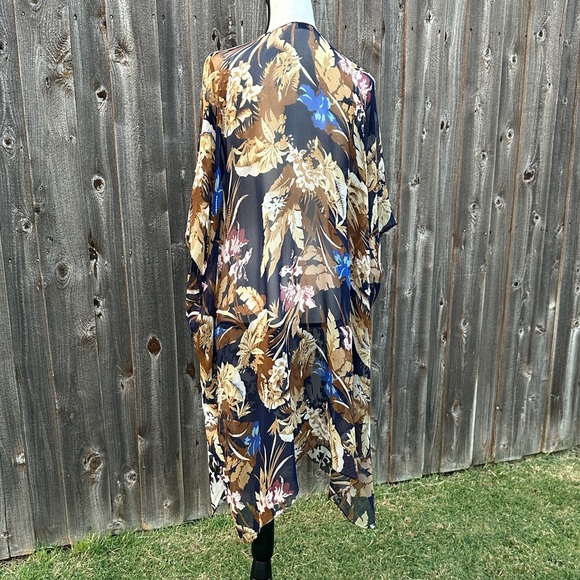 Anthropologie Vasilisa Silk Kimono EUC - Picture 8 of 16